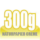 300g - Naturpapier